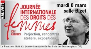 Journe internationale des droits des femmes ici et ailleurs  Vauvert.JPG
